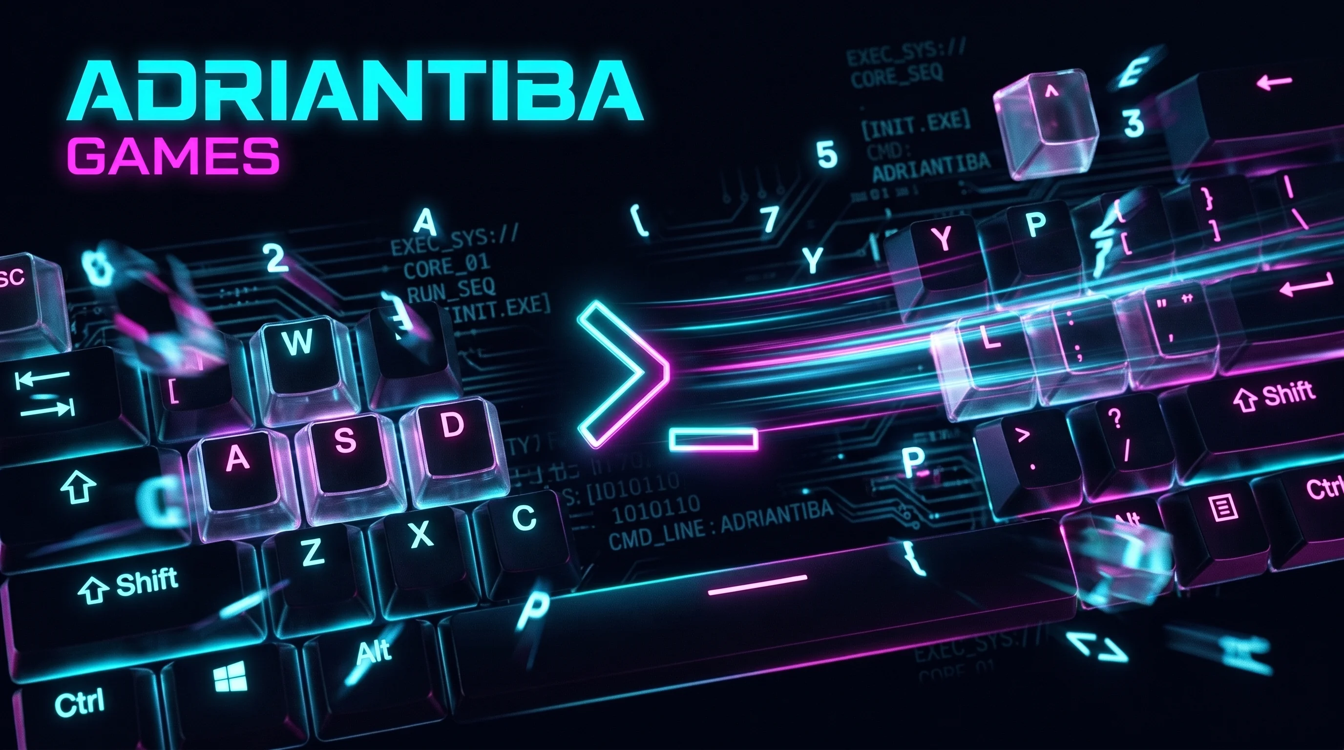 Master your typing speed. Try Adriantiba Games.
